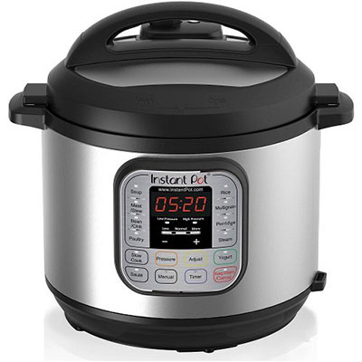 Instant Pot, 7-in-1 Programmable, Stainless Steel, 6-Qt. Pressure Cooker